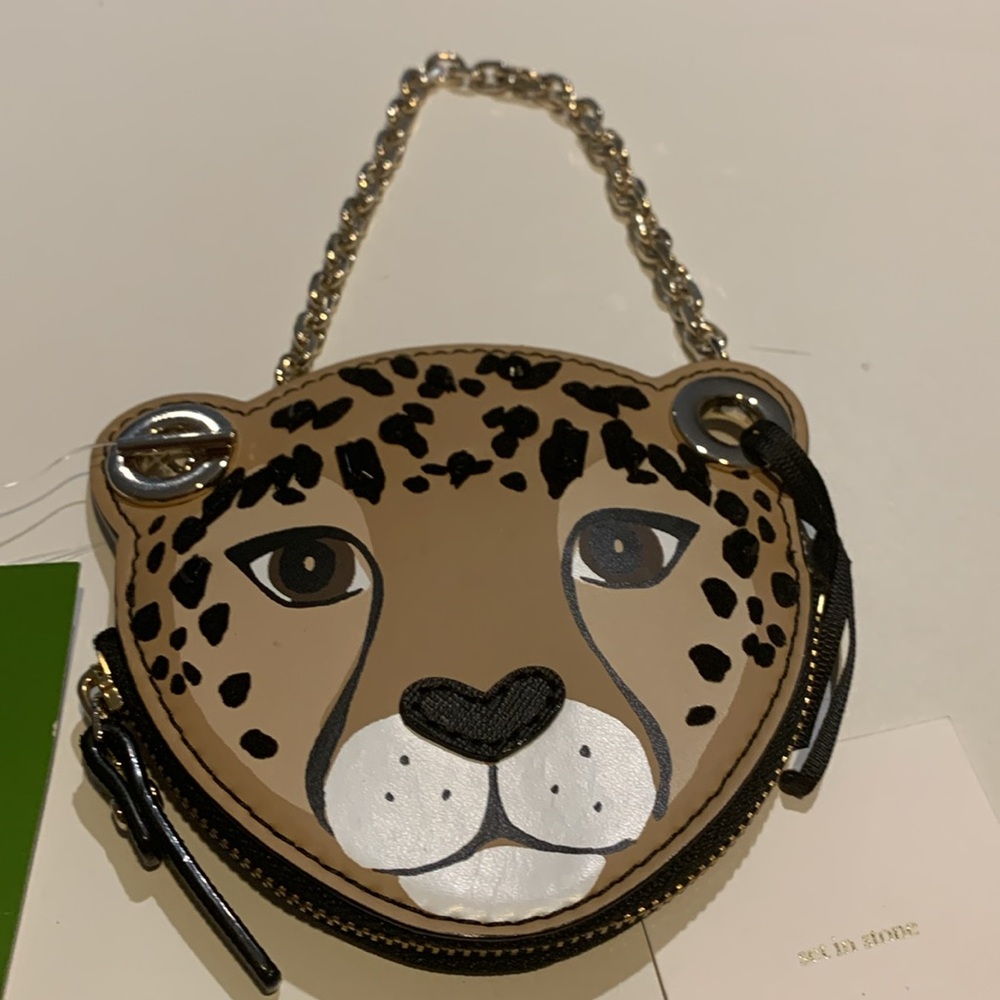 COPY - NWT Leopard Coin Purse from Kate Spade ! - Picture 2 of 11